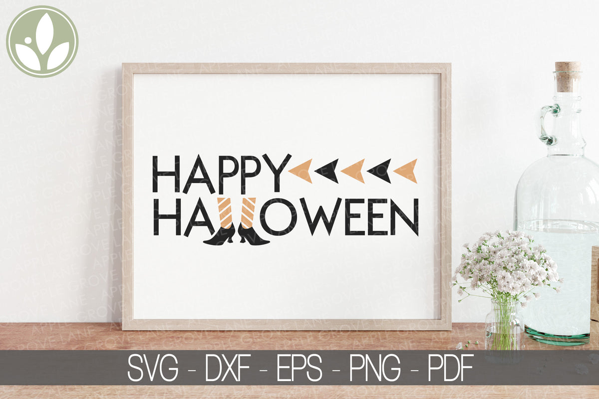 Happy Halloween Street Sign SVG Graphic by Atelier Design