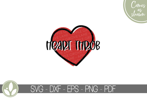 Valentines Day Svg - Heart Throb Svg - Valentine Sg - Boys Valentine Svg - Valentines Svg - Kids Valentine Shirt Svg - Boy Valentine Svg