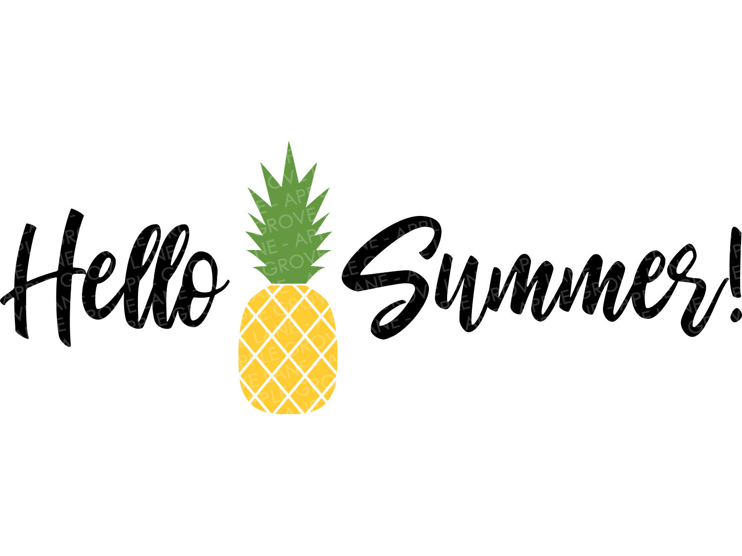 Summer Svg - Hello Summer Svg - Pineapple Svg - Vacation Shirt Svg - Beach Vacation Svg - Hawaii Svg - Pineapple Shirt Svg - Pineapple Png
