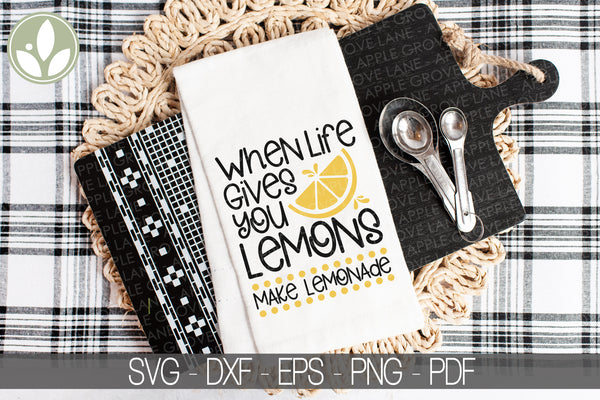Lemonade Svg - When Life Gives You Lemons Svg - Lemon Svg - Make Lemonade Svg - Lemonade Sign - Lemonade Stand Svg - Lemons Svg - Lemons Png