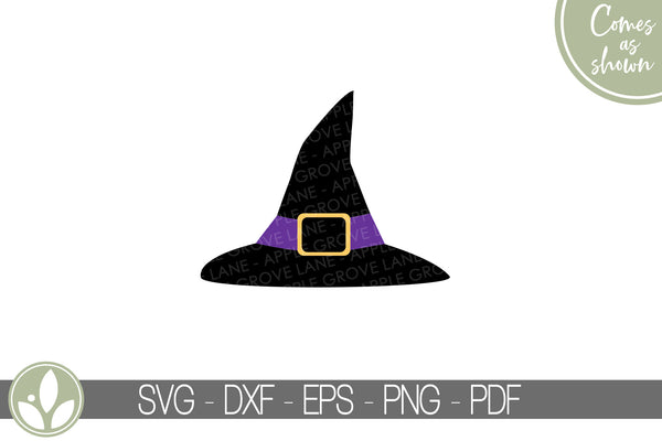 Witch Hat Svg - Witch Svg - Halloween Svg - Halloween Witch Svg - Halloween Witch Hat Svg