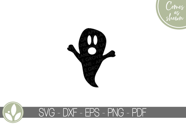Ghost Svg - Halloween Ghost Svg - Halloween Svg - Kids Halloween Svg