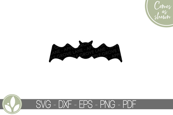 Halloween Bat Svg - Halloween Svg - Black Bat Svg - Kids Halloween Svg - Bat Svg