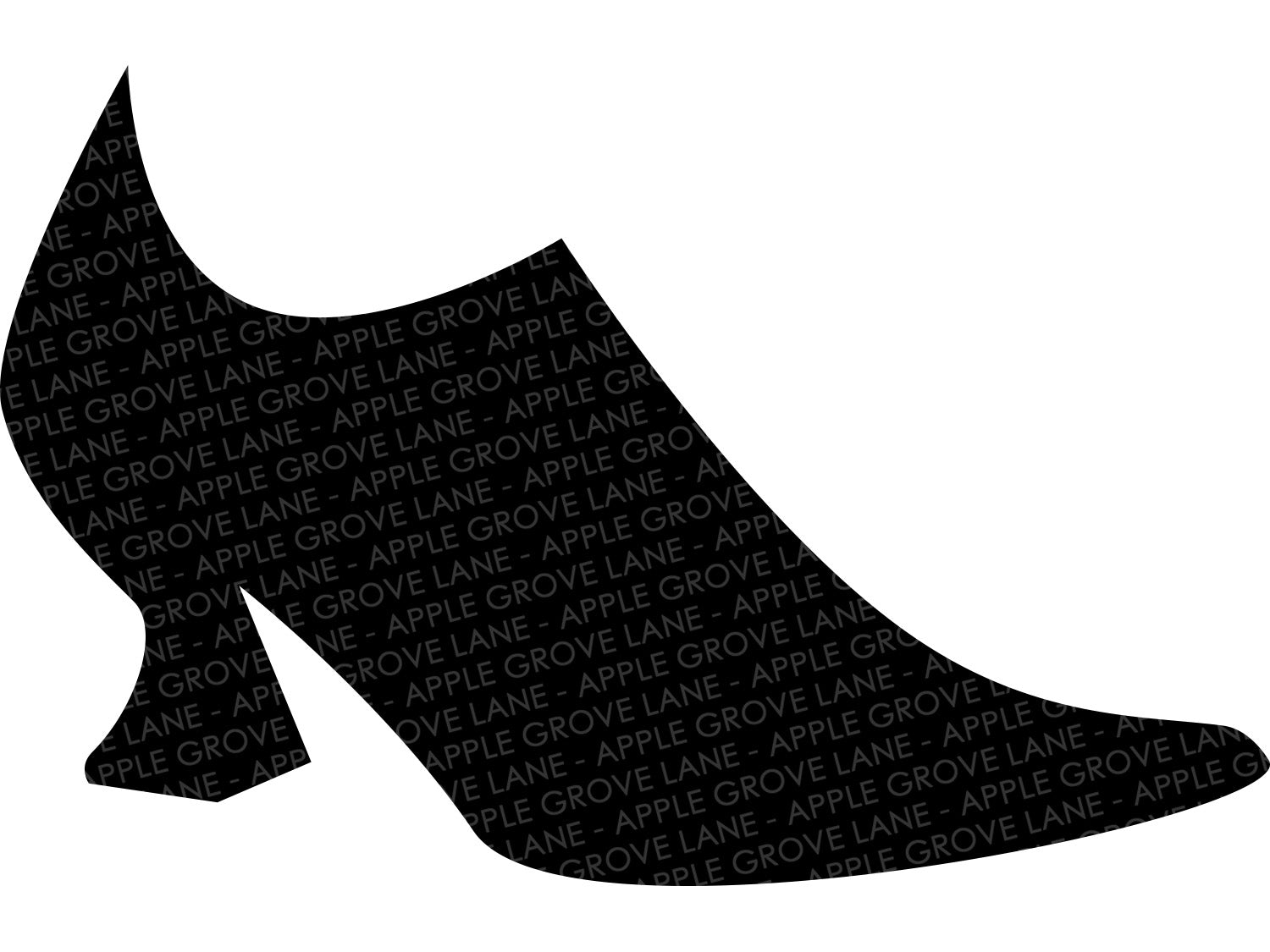 Pointed Shoe Svg - Witch Shoe Svg - High Heel Shoe Svg - Witch Svg - Halloween Svg - Halloween Witch Svg