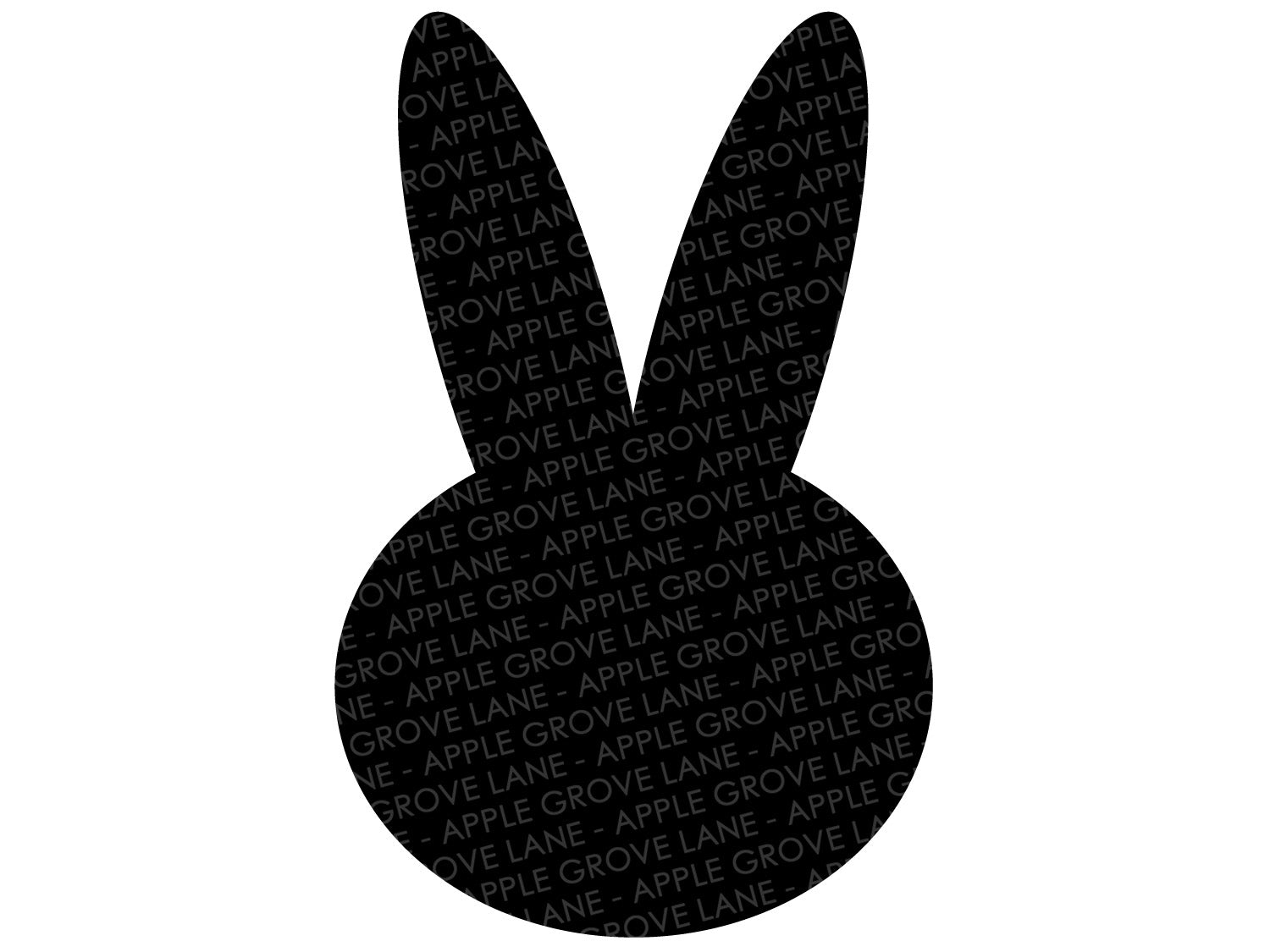 Bunny Head Svg - Easter Bunny Svg - Rabbit Svg - Easter Svg - Rabbit Outline Svg - Bunny Outline Svg - Easter Shirt Svg - Svg Eps Dxf Png