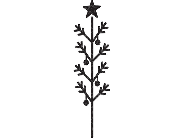 Stick Christmas Tree Svg - Christmas Svg - Christmas Tree Sign Svg - Christmas Tree Svg - Christmas Tree Clipart - Christmas Tree Png