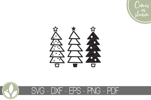 Christmas Tree Svg - Christmas Svg - Christmas Sign Svg - Christmas Trees Svg - Christmas Tree Sign - Christmas Shirt Svg - Modern Trees Svg