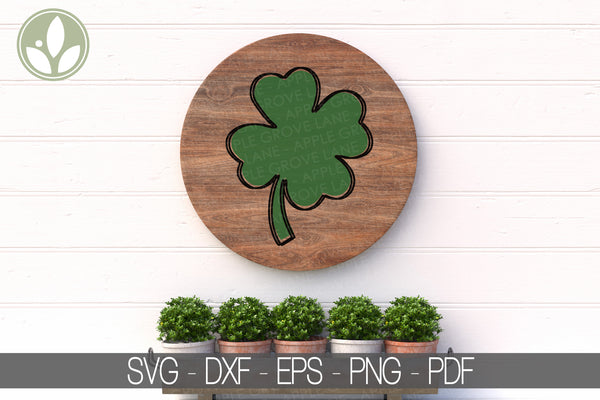 Shamrock Svg - Four Leaf Clover Svg - Shamrock Outline Svg - St Patrick Svg - Clover Svg - St Patty Svg - Scribble Shamrock Svg - St Patrick