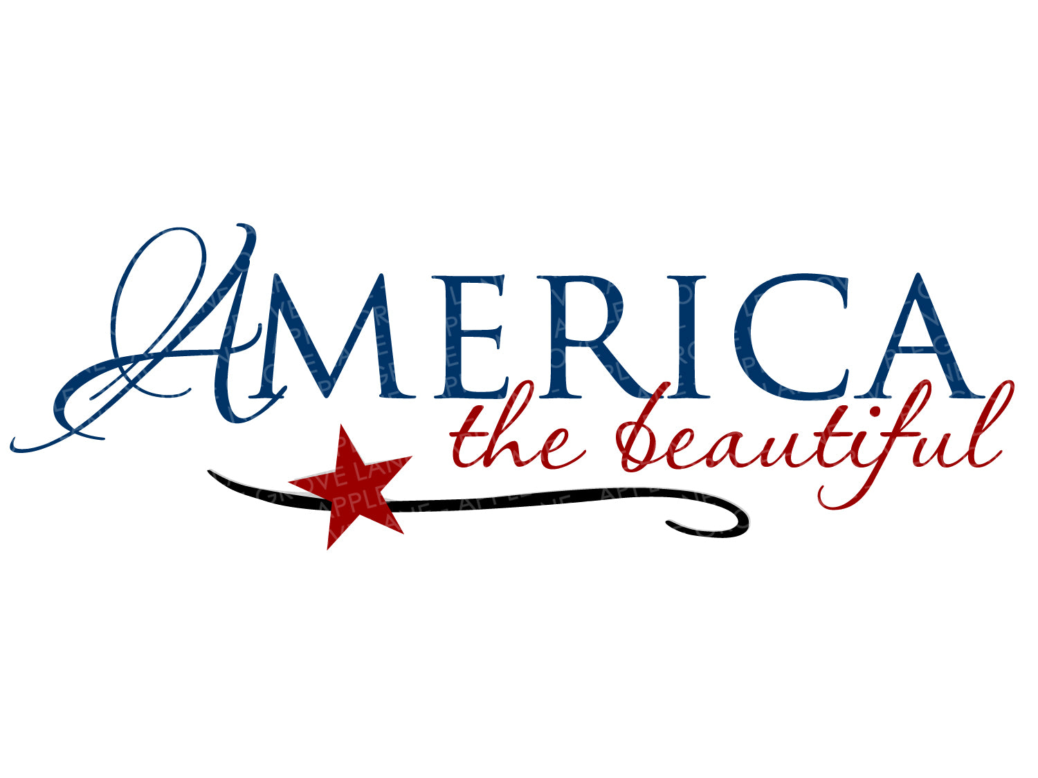 America the Beautiful Svg - Patriotic Svg - 4th of July Svg - America Svg - Fourth of July Svg - Flag Svg - Patriotic Shirt - Americana Sign