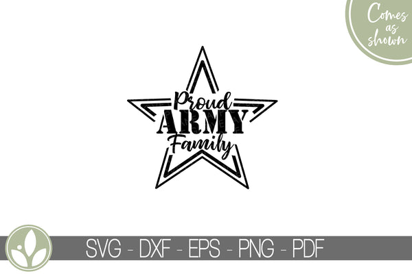 Proud Army Family Svg - Army Family Svg - Military Family Svg - Army Svg - Military Svg - Patriotic Svg - Veterans Day Svg - Soldier Svg