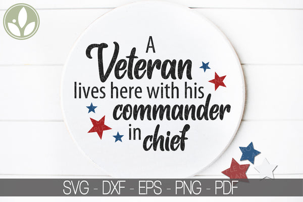 Veteran Lives Here Svg - Veteran Svg - Patriotic Svg - Military SVG - Veterans Day Svg - Military Veteran SVG - Veteran Family - Home of Vet