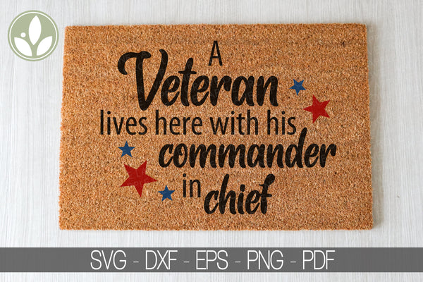 Veteran Lives Here Svg - Veteran Svg - Patriotic Svg - Military SVG - Veterans Day Svg - Military Veteran SVG - Veteran Family - Home of Vet