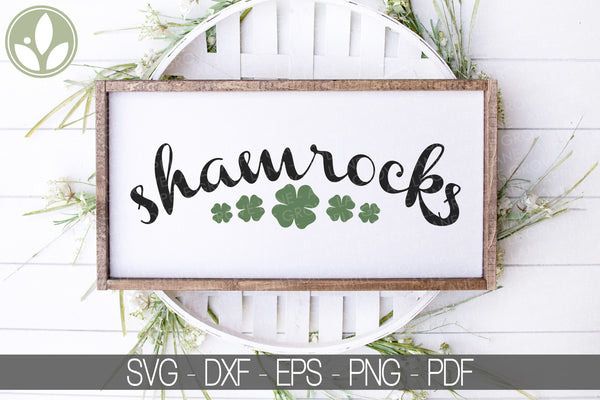Shamrocks Svg - St Patrick Svg - St Patrick's Day Svg - Happy St Patricks Svg - St Patricks Svg - Clover Svg - St Patricks Shirt - Shamrock Sign