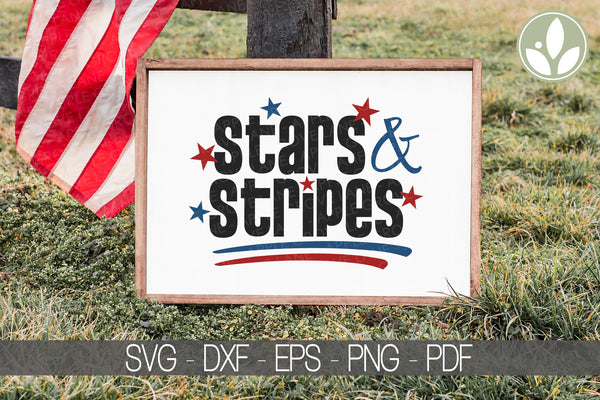Stars & Stripes Svg - Patriotic Svg - Flag Svg - Military Svg - 4th of July Svg - Stars and Stripes Svg - Patriotic Shirts - 4th of July