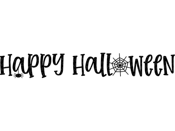 Happy Halloween Svg - Halloween Svg - Fall Svg - Halloween Shirt Svg - Fall Sign Svg - Halloween Laser Cut File - Halloween Sign Svg