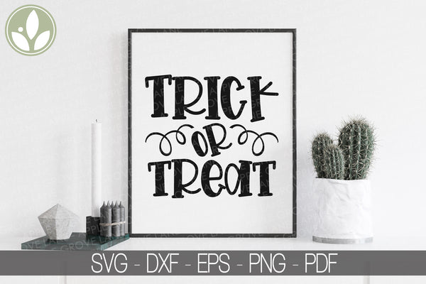 Trick or Treat Svg - Halloween Svg - Kids Halloween Svg - Halloween Sign - Halloween Shirt - Trick or Treat Sign - Halloween Laser Cut File