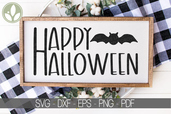 Happy Halloween Svg - Halloween Svg - Halloween Svg - Halloween Png - Halloween Laser Cut File - Happy Halloween Sign - Halloween Shirt Svg