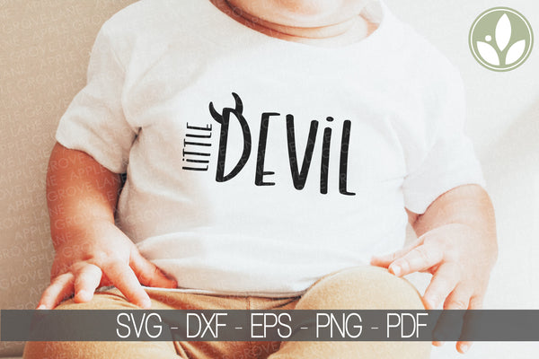 Little Devil Svg - Halloween Svg - Kids Halloween Svg - Baby Halloween Svg - Halloween Shirt Svg - Devil Svg - Halloween Devil Svg