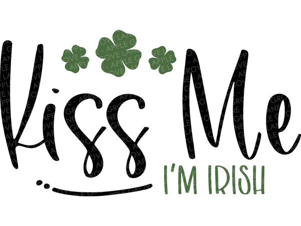 St Patrick Svg - Kiss Me Svg - St Patricks Svg - Kiss Me I'm Irish Svg - St Patty Svg - St Patrick Shirt Svg - St Patty Kiss Me Svg