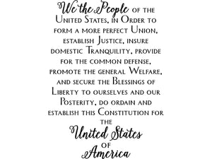 Constitution Svg - We The People Svg - Preamble Svg - United States Svg - Patriotic Svg - US Constitution Svg - Preamble of Constitution Svg