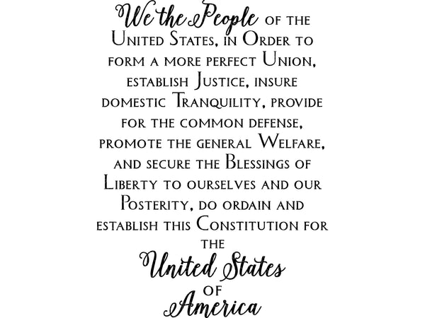 Constitution Svg - We The People Svg - Preamble Svg - United States Svg - Patriotic Svg - US Constitution Svg - Preamble of Constitution Svg