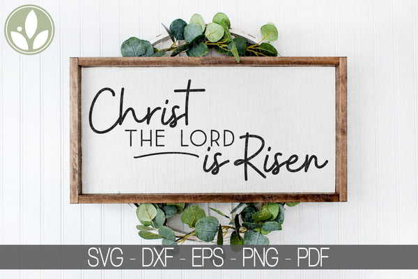 Christ the is Risen Svg - He is Risen Svg - Religious Easter Svg - Resurrection Svg - Christian Easter Svg - Easter Svg - Jesus Svg