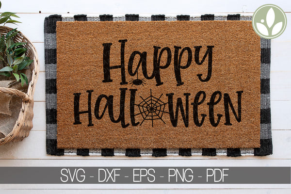 Happy Halloween Svg - Halloween Svg - Fall Svg - Halloween Shirt Svg - Fall Sign Svg - Halloween Laser Cut File - Halloween Sign Svg