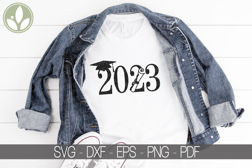 Retro seniors class of 2023 daisy svg png sublimation, distressed png By  Midmagart