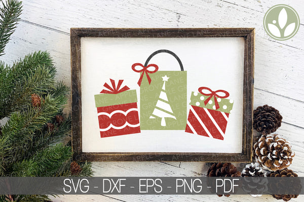 Christmas Present Svg Bundle - Christmas Gift Svg - Christmas Present - Christmas Gift Svg - Christmas Gift Box Svg - Christmas Gift Bag Svg
